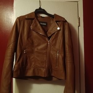 Guess Faux Leather Jacket
